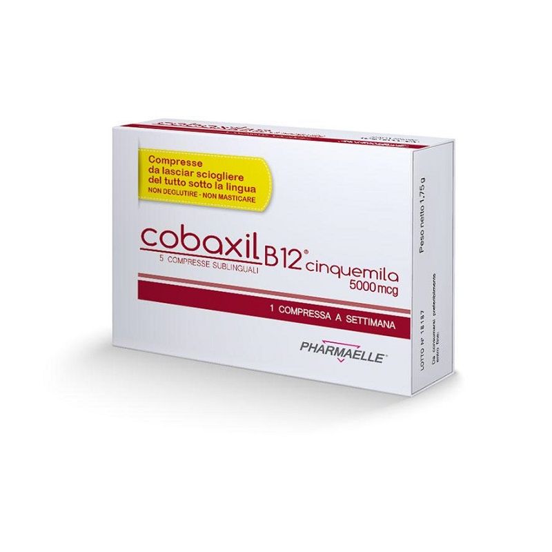 Cobaxil B12 Cinquemila utile in caso di stanchezza e affaticamento 5 compresse-1
