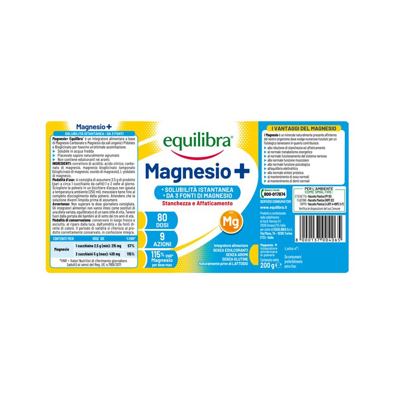 Equilibra Magnesio+ 200g-2