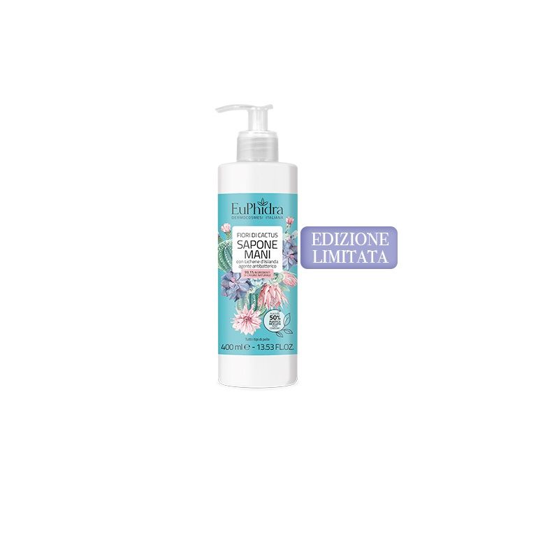 EuPhidra Fiori di Cactus sapone mani delicato 400ml-1