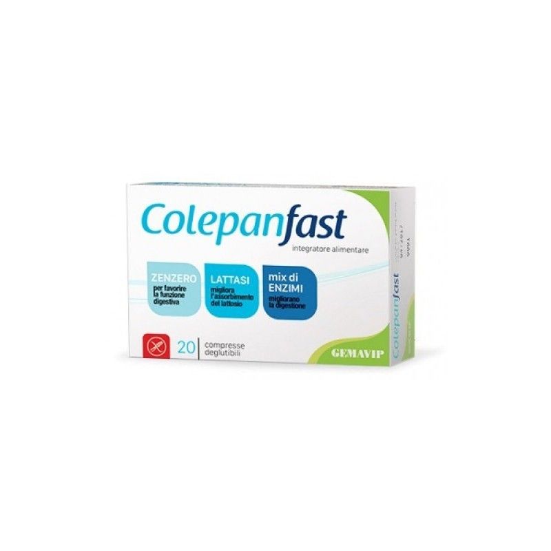 Colepanfast favorisce la digestione 20 compresse-1