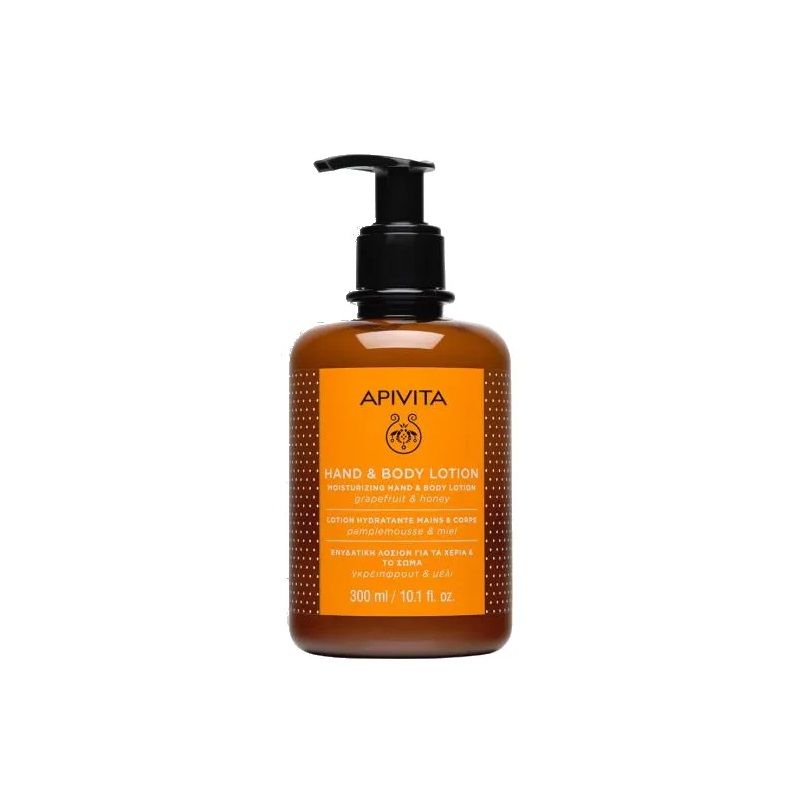 Apivita Hand & Body Lotion lozione idratante mani e corpo 300ml-1