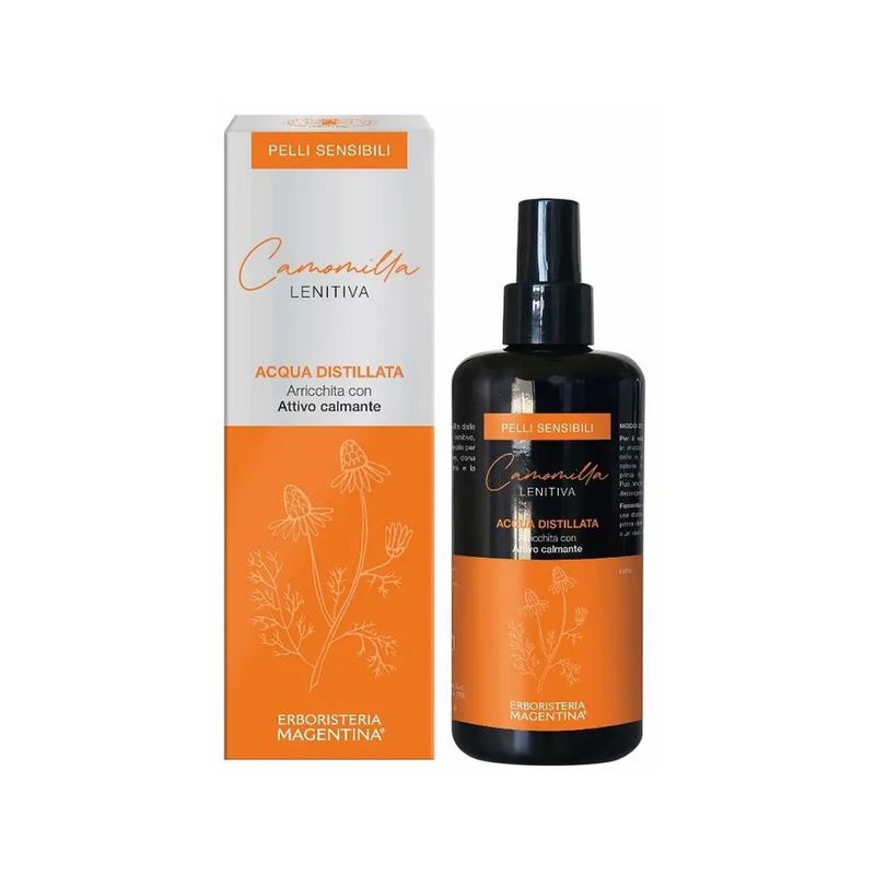 Erboristeria Magentina Acqua Distillata Lenitiva Con Camomilla Pelli Sensibili 200ml-1