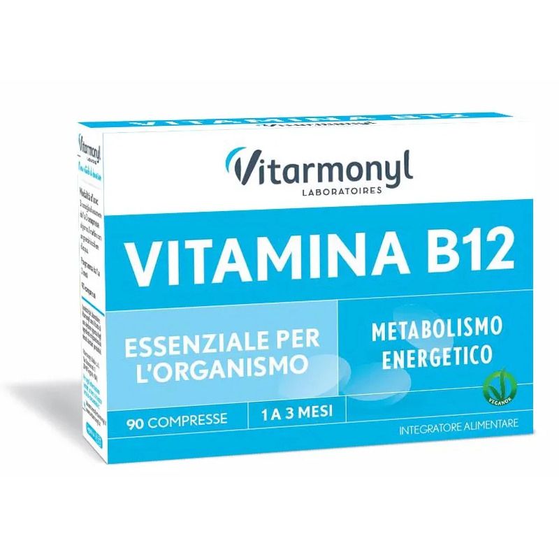 Vitarmonyl Vitamina B12 integratore alimentare 90 compresse-1