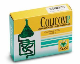 Ecol Colicomp colon irritabile 50 tavolette-2