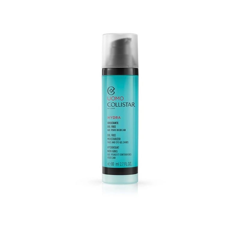 Collistar Uomo Hydra gel viso e occhi 24H Idratante 80ml-1