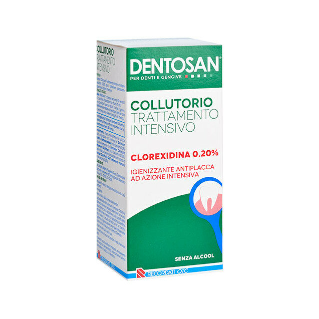 Dentosan Trattamento Intensivo Clorexidina 0,20% collutorio senza alcool 200ml-1
