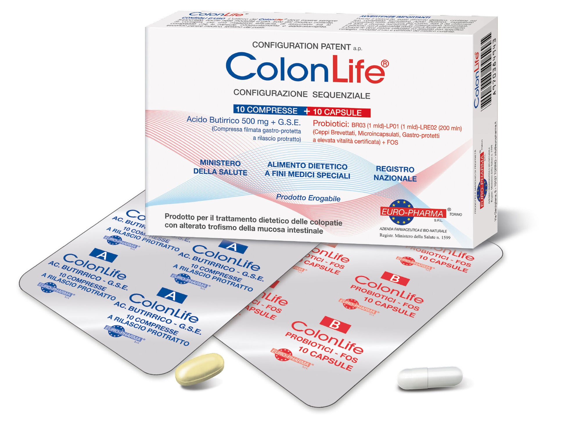 ColonLife integratore per coleopatie 10 compresse + 10 capsule-2