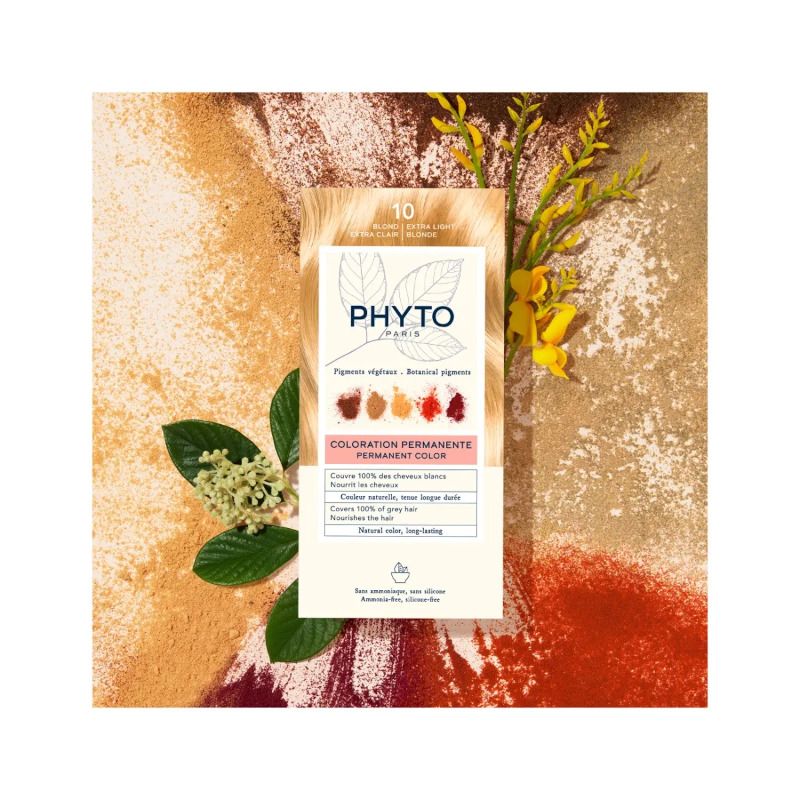 Phyto Phytocolor colorazione permanente per capelli n.10 Biondo Chiarissimo Extra-5