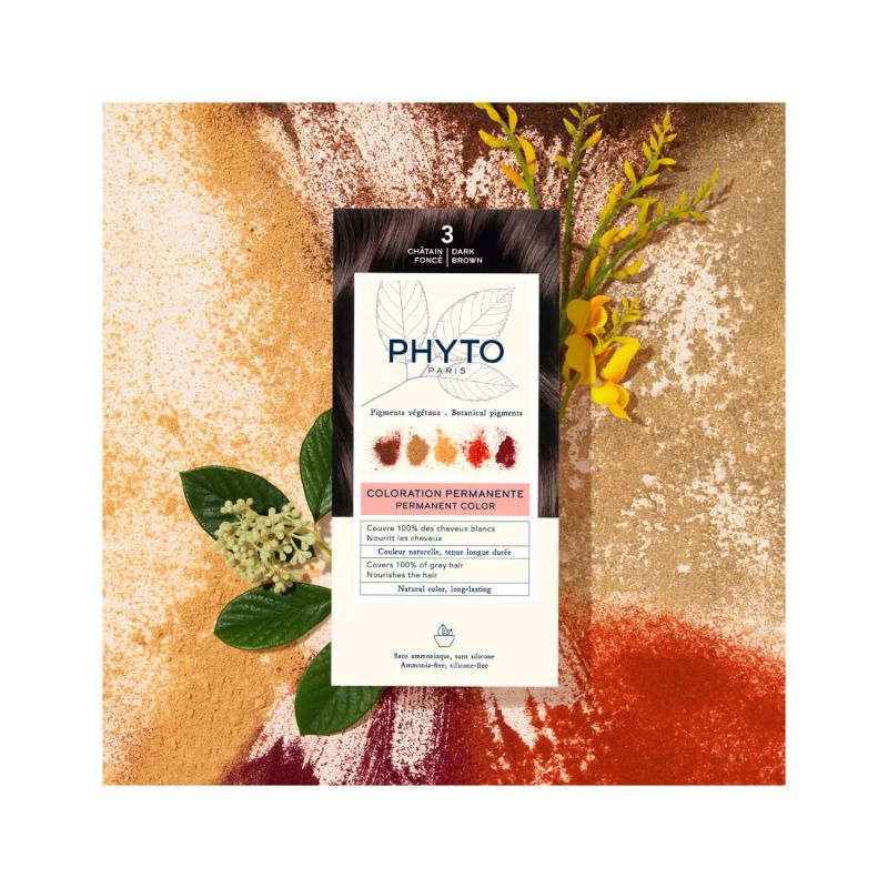 Phyto Phytocolor colorazione permanente per capelli n.3 Castano Scuro-5