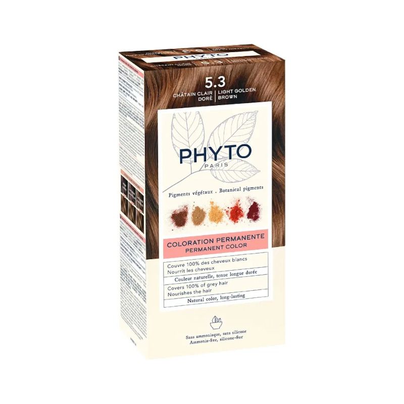 Phyto Phytocolor colorazione permanente per capelli n.5.3 Castano Chiaro Dorato-1