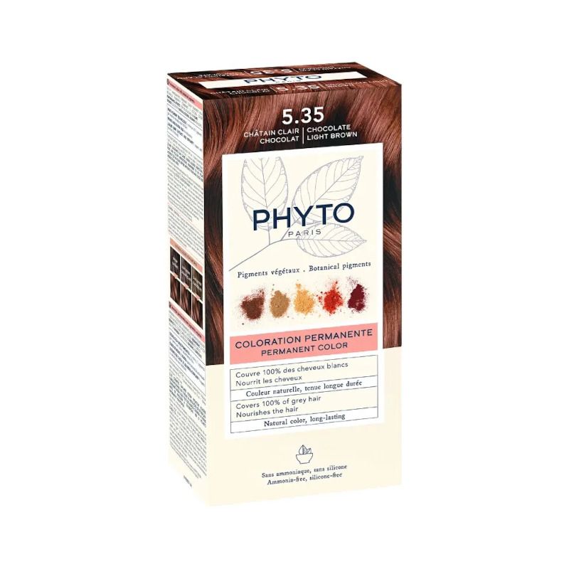 Phyto Phytocolor colorazione permanente per capelli n.5.35 Castano Chiaro Cioccolato-1