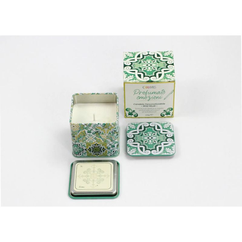 Colors Candela Profumata Personalizzabile Wild Musk-1