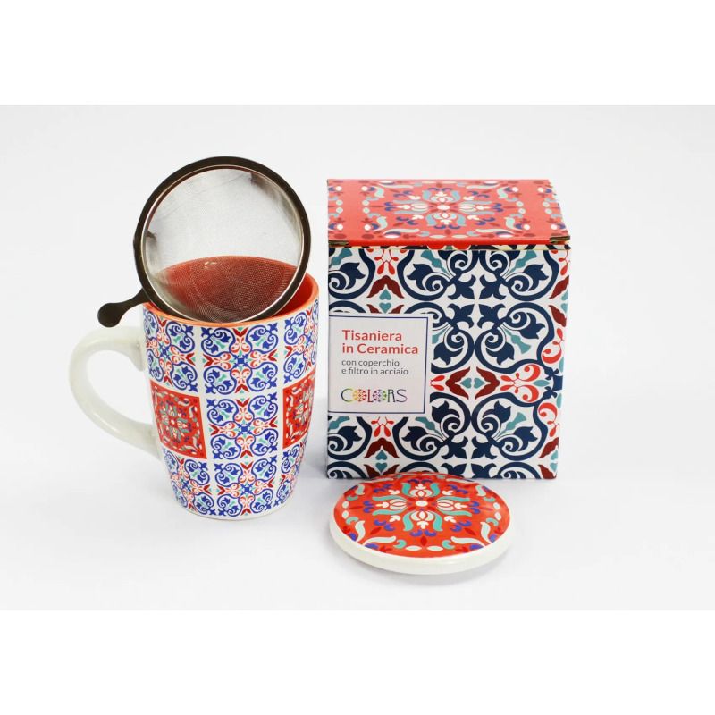 Colors Tisaniera In Ceramica Tasty Choco-1
