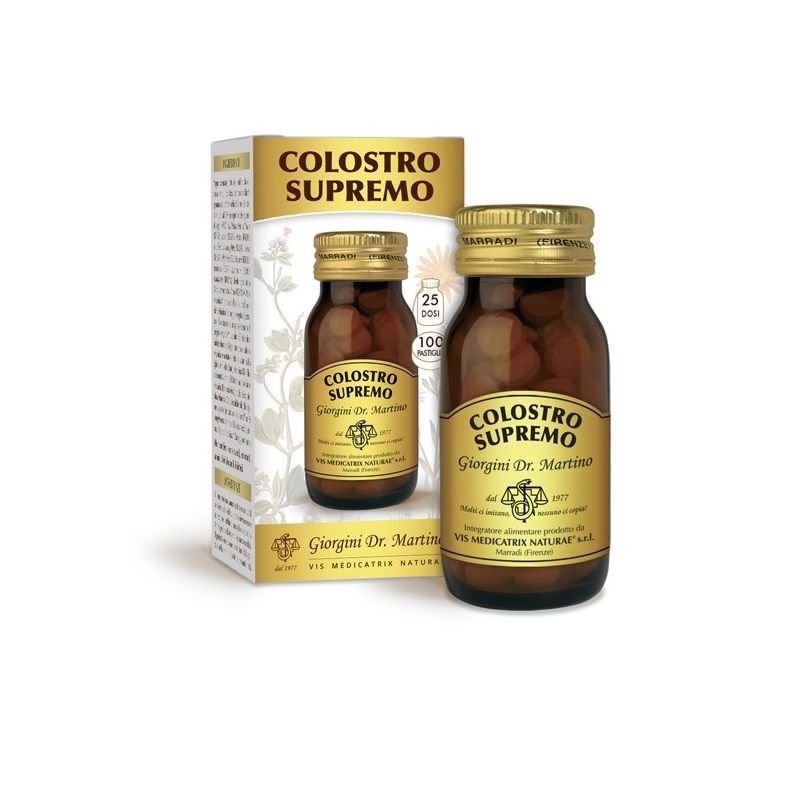 Dr. Giorgini Colostro Supremo per le difese immuniatrie 100 pastiglie-1