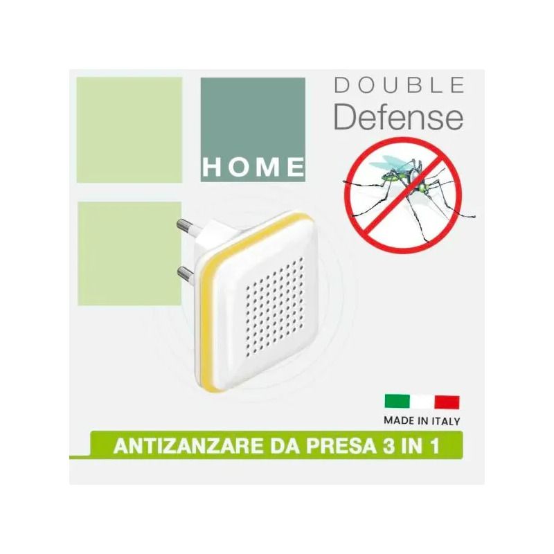 Colpharma Double Defense Home Antizanzare Elettrico Da Presa-1