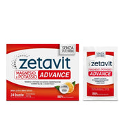 Zetavit Magnesio Potassio Advance integratore alimentare 24 buste-1