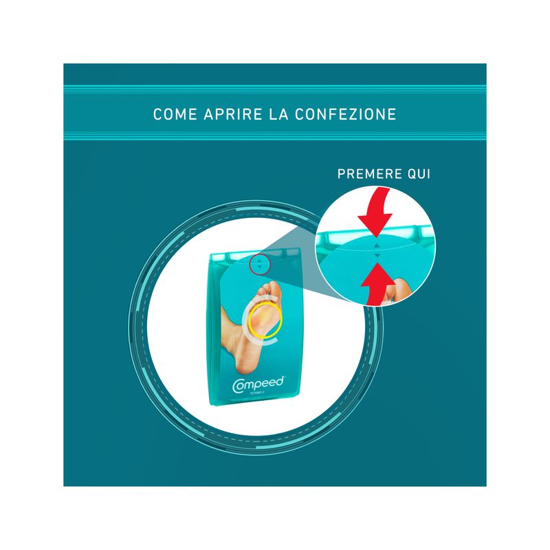 Compeed Cerotti Per Duroni taglia media 6 pezzi-4