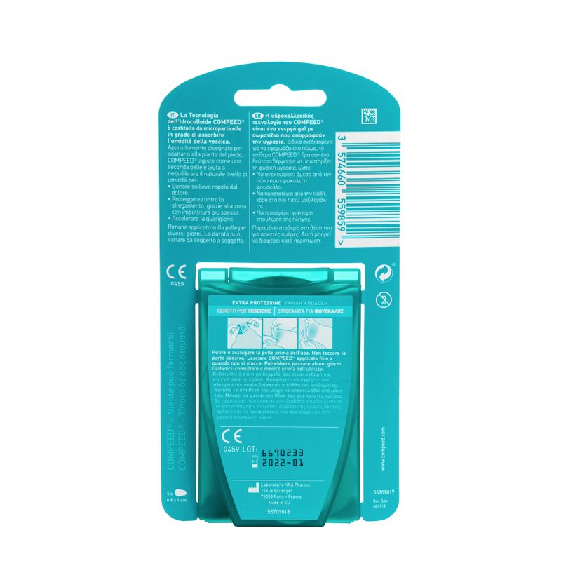 Compeed Sport cerotti per vesciche alla pianta del piede 5 pezzi-2