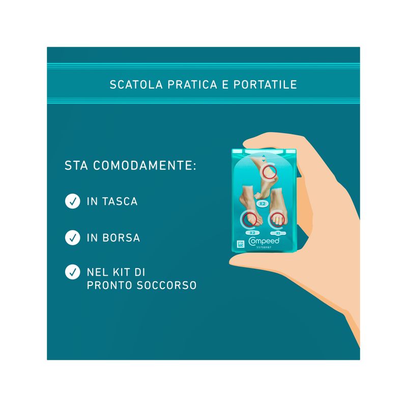 Compeed cerotti per vesciche formati misti 5 pezzi-3