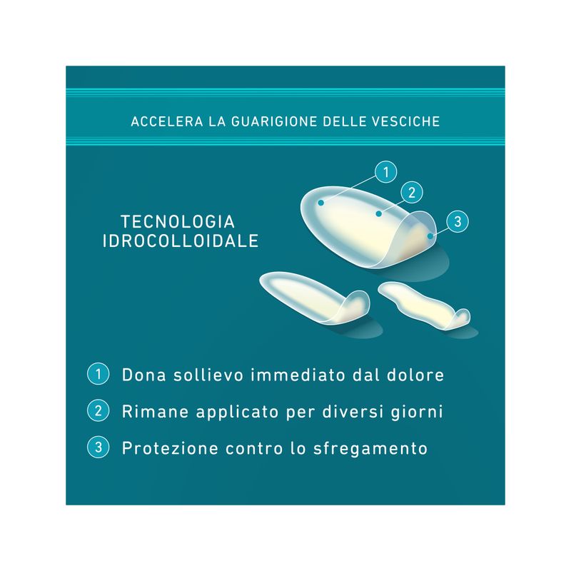 Compeed cerotti per vesciche formati misti 5 pezzi-6