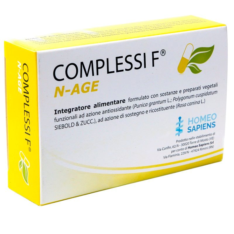 Complessi F N-Age integratore antiossidante 30 compresse-1