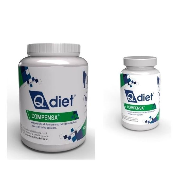 Completa Q Diet Polvere Alimento Minerale per Cani e Gatti 250g-1
