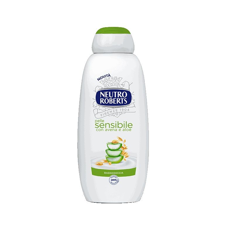 Neutro Roberts Pelle Sensibile con Avena e Aloe bagnodoccia 600ml-1