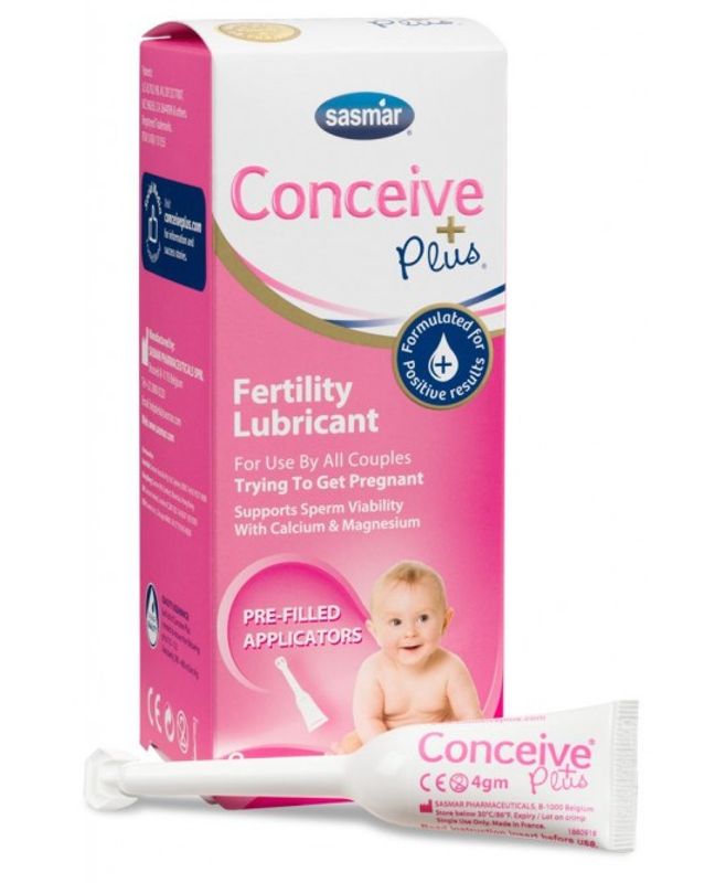 Conceive Plus Lubrificante vaginale per la fertilità 8 pezzi da 4g-1