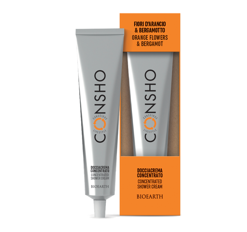 Bioearth Consho Bagnocrema Fiori d'Arancio Bergamotto 100ml-1