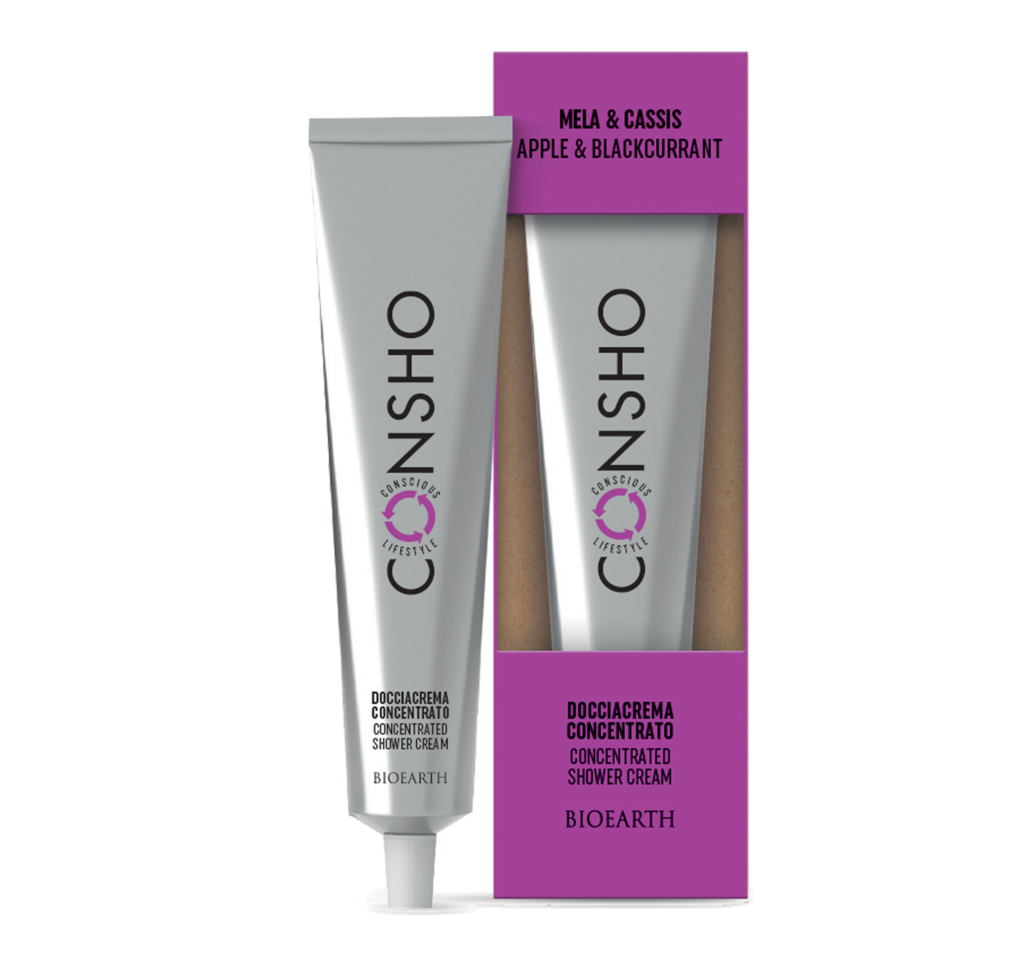 Bioearth Consho Bagnocrema Mela E Cassis 100ml-1