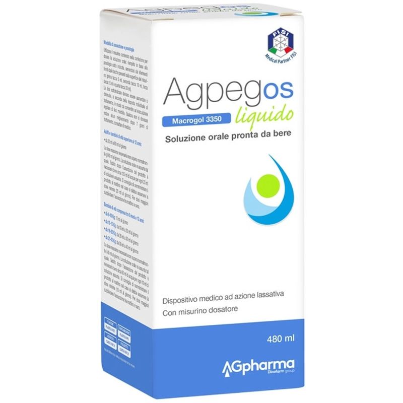 Agpeg Os Macrogol 3350 Liquido 480ml-1