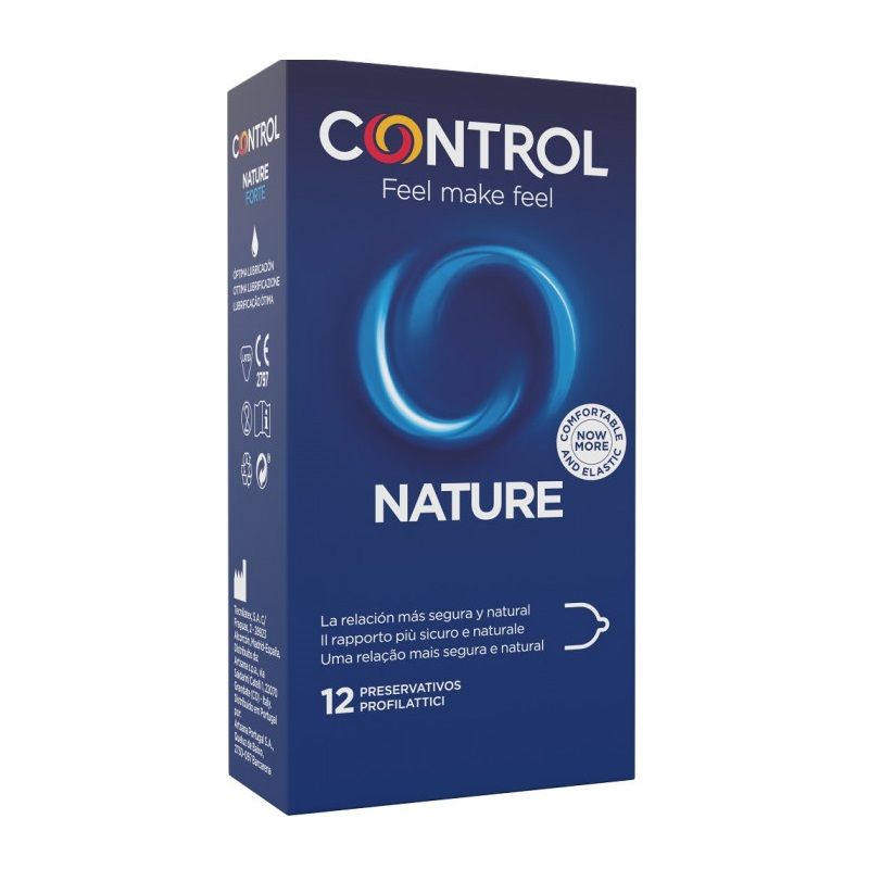 Control Preservativi Nature in lattice di gomma naturale 12 profilattici-1