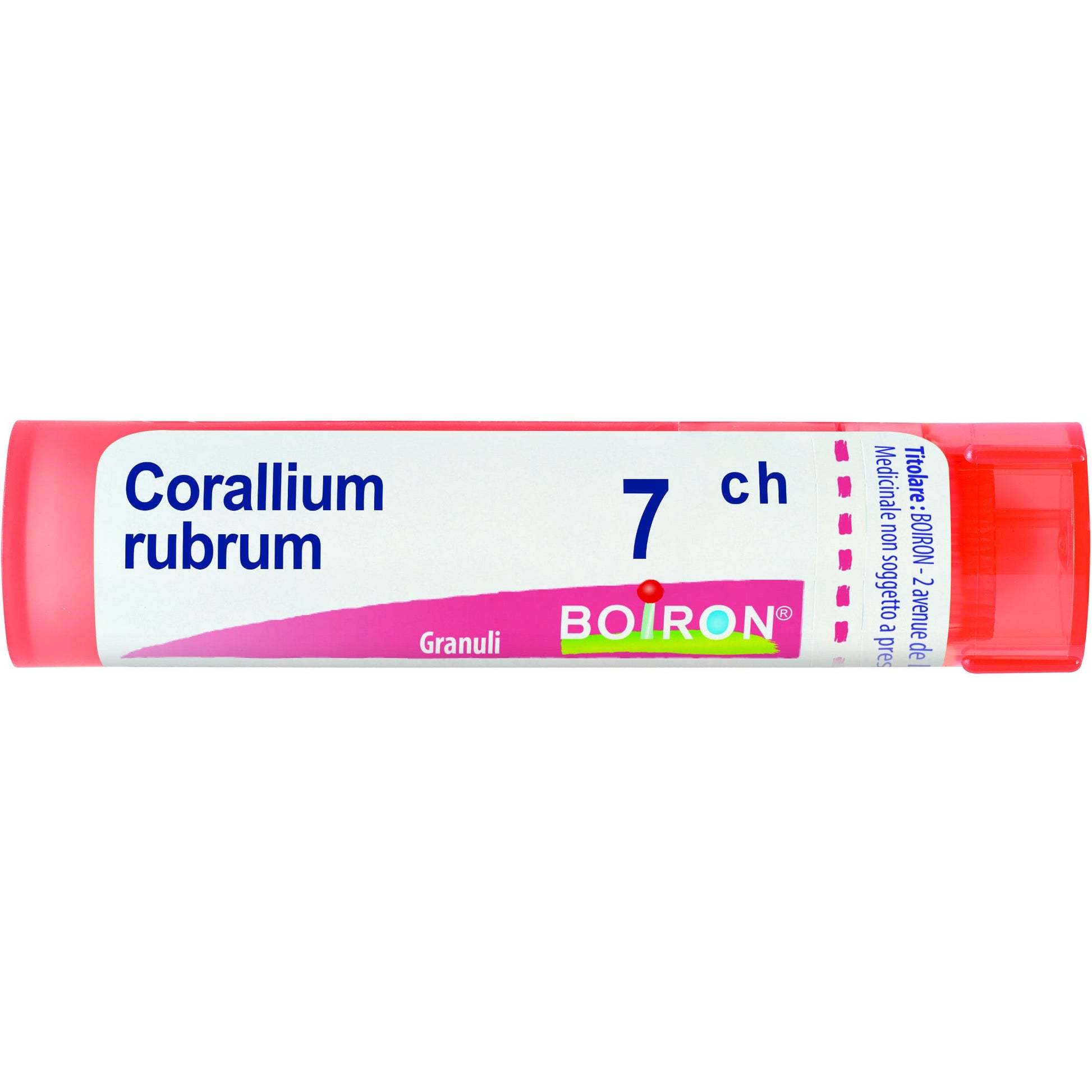Boiron Corallium Rubrum Granuli 07Ch Tubo 4g-1