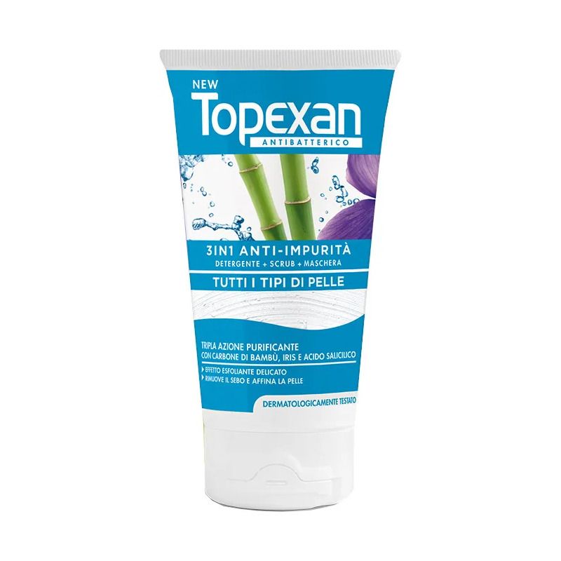 New Topexan Anti Impurità Detergente/Scrub/Maschera 150ml-1