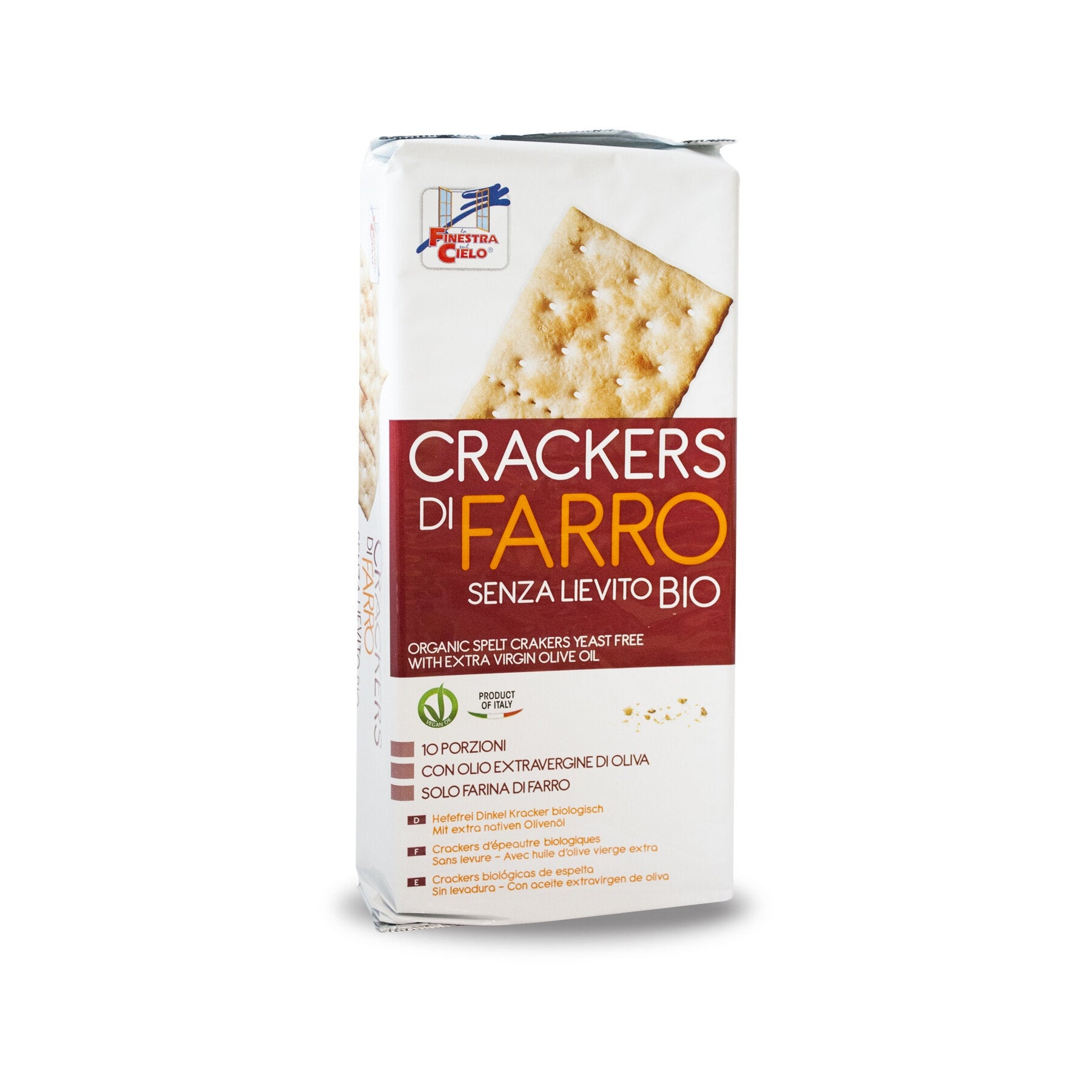 La Finestra sul Cielo crackers di farro senza lievito BIO 280g-2