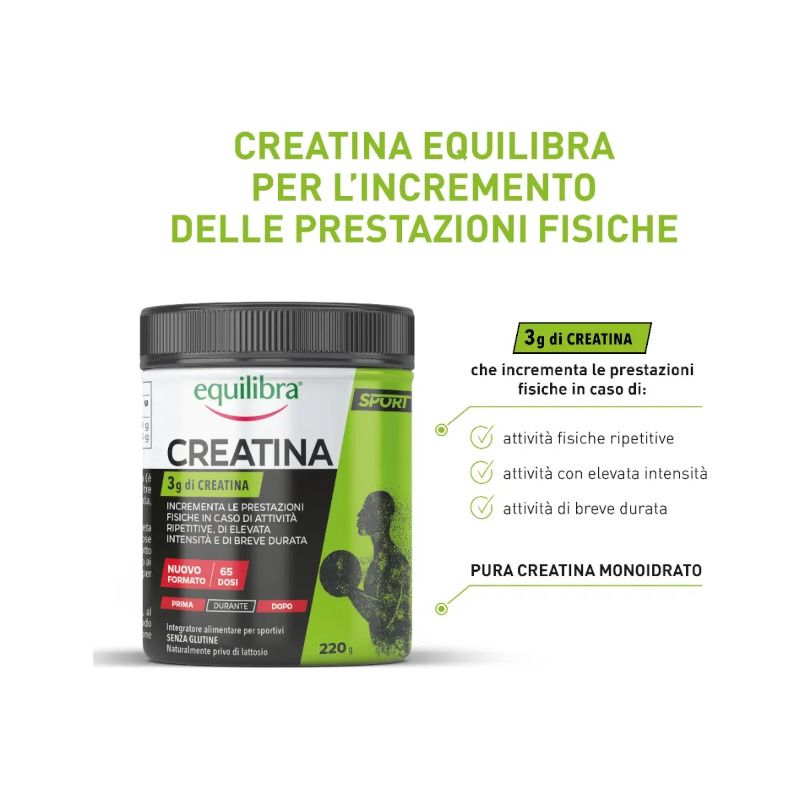 Equilibra Creatina Integratore 220g-2
