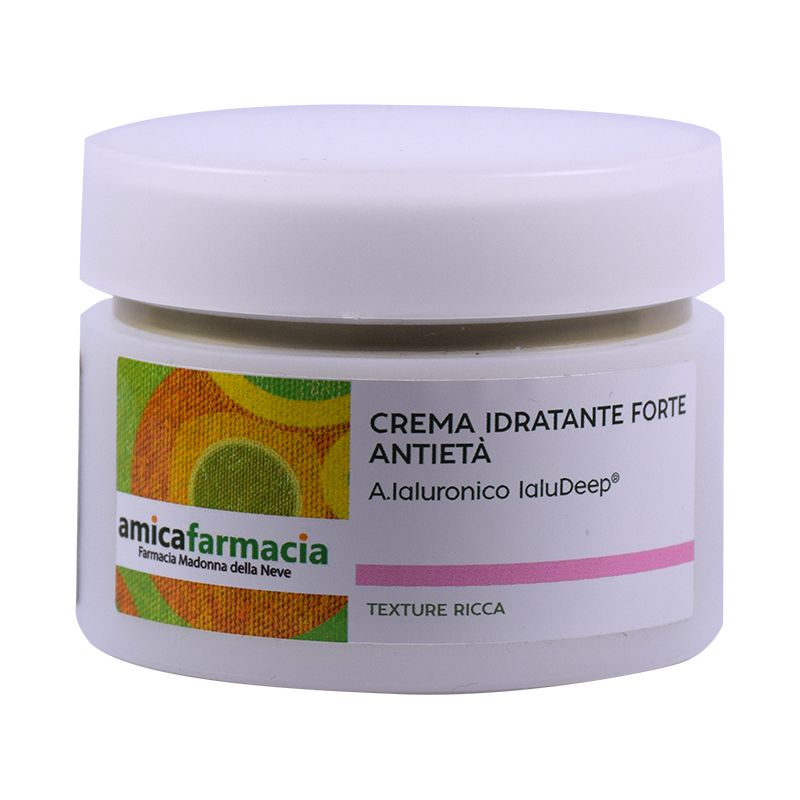 Amicafarmacia Crema Idratante Forte Antietà con Acido Ialuronico con texture ricca da 50ml-1