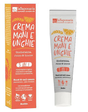 La Saponaria Crema Mani e Unghie 3 in 1 Fitocheratina, Ricino & Limone 40ml-1