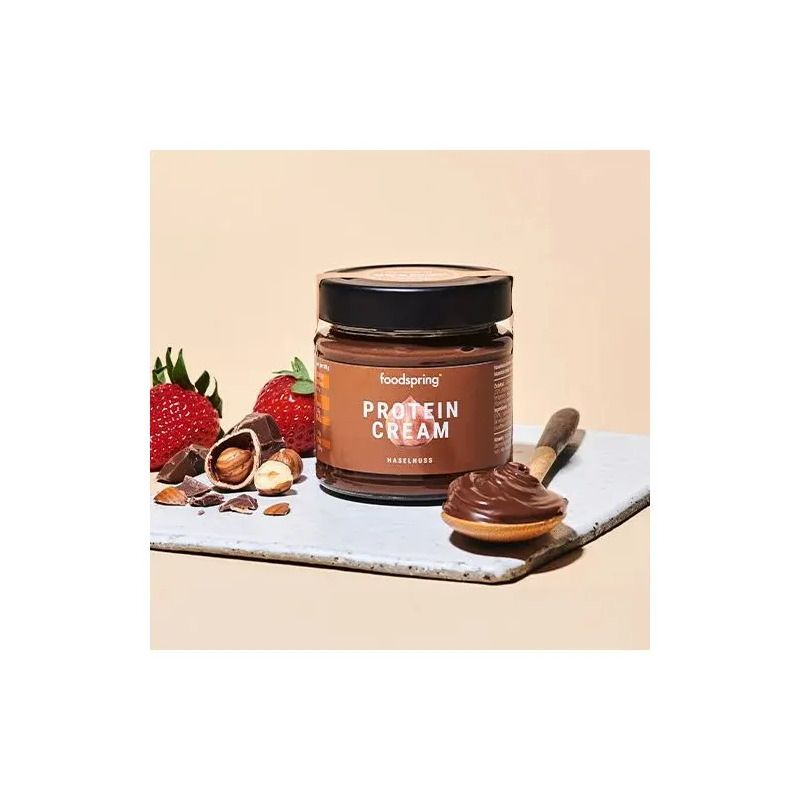 Foodspring Crema Proteica Gusto Nocciola 200g-2