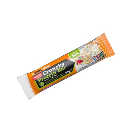Crunchy Protein Bar Barretta Birthday Cake 40g-1