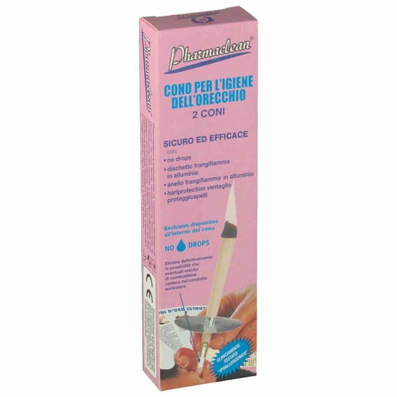 Pharmaclean Cono Pulizia Orecchio 2 Pezzi-1