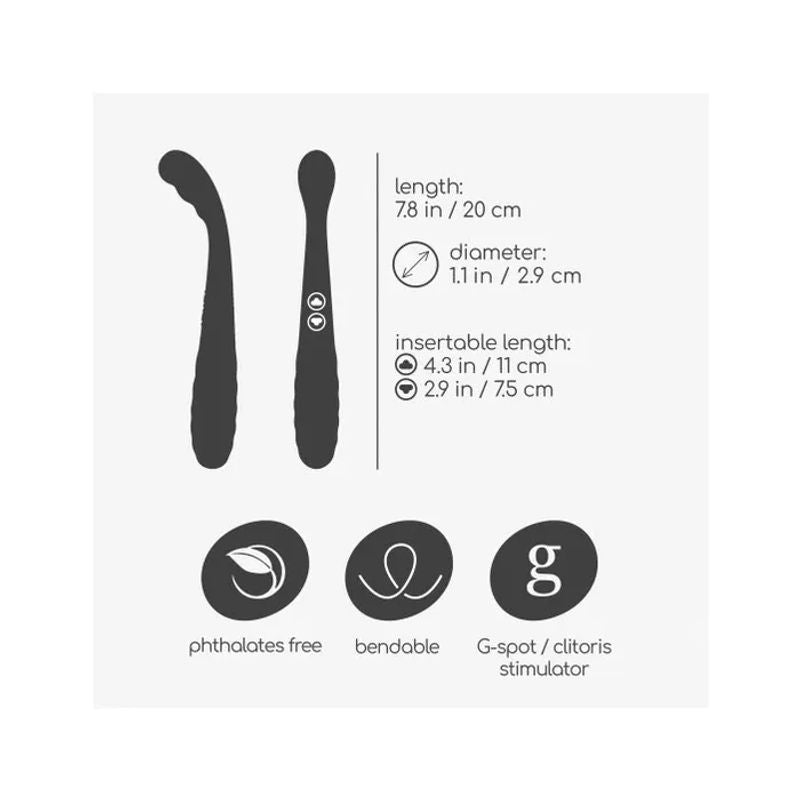 Crushious Pixie Vibratore Doppio-7