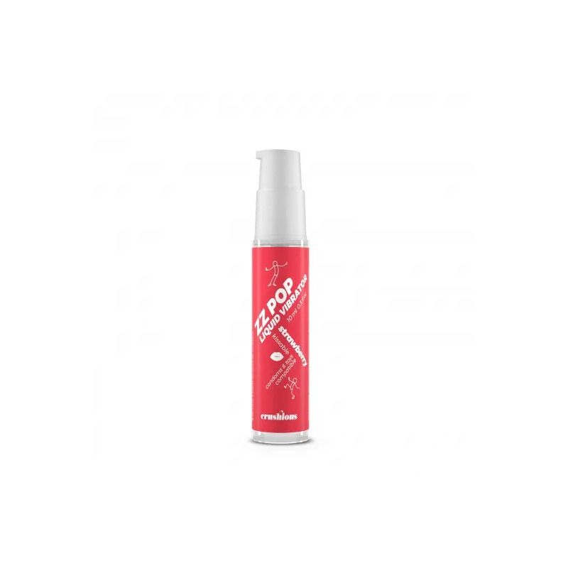 Crushious Vibratore Liquido ZZ Pop Fragola 10ml-2
