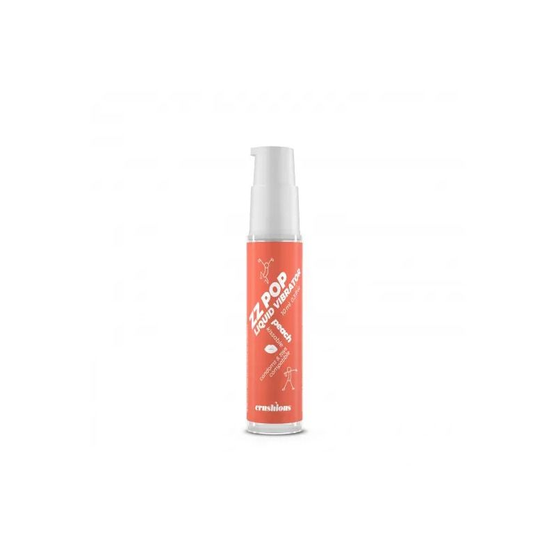 Crushious Vibratore Liquido ZZ Pop Pesca 10ml-2