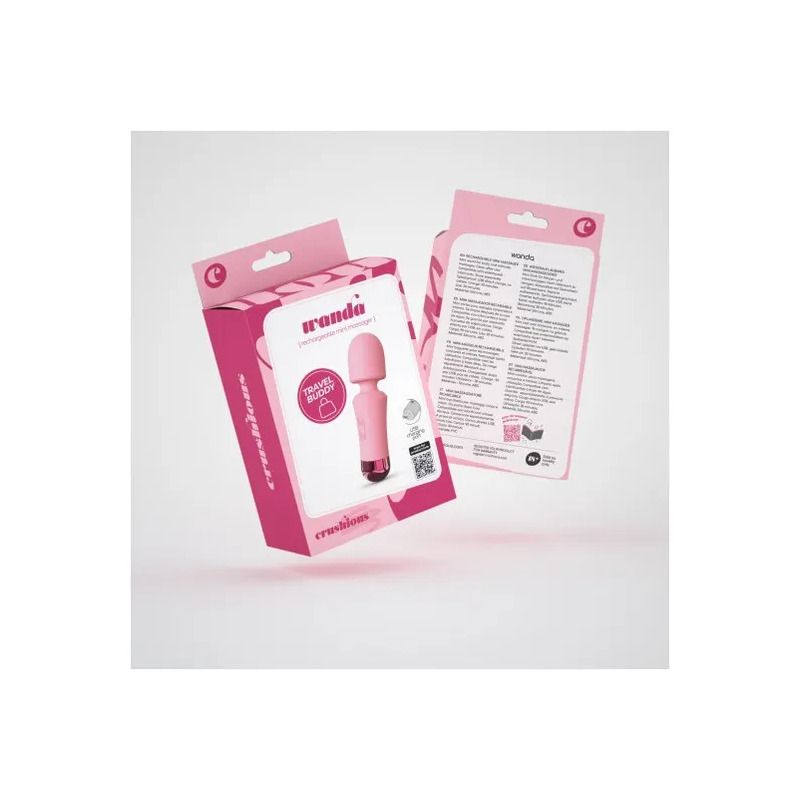 Crushious Wanda Mini Bacchetta Ricaricabile Rosa-9