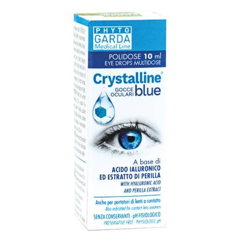 Crystalline Blue Gocce Oculari a base di acido ialuronico 10ml-1