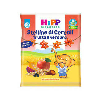 Hipp Stelline di Cereali frutta e verdura 1-3 anni 30g-2