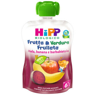 Hipp Bio Frutta E Verdura Frullata Mela Banana Barbabietola-2