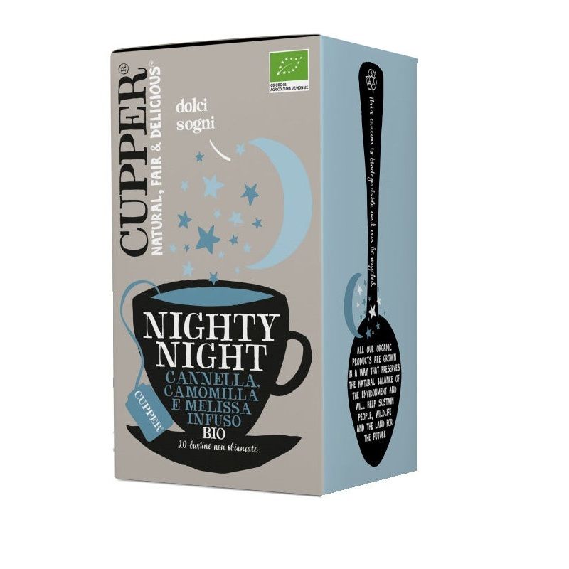 Cupper Cannella/Camomilla/Melissa Infuso Bio 40g-1