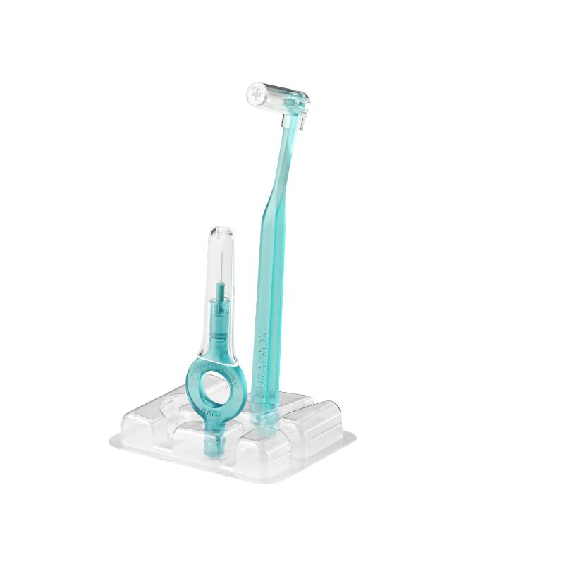 Curaprox Prime Start 06 Set 5 scovolini interdentali 2.2 mm + 1 maniglia UHS 409 + 1 maniglia UHS 470-4